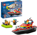 LEGO City - Barca di soccorso antincendio 60373