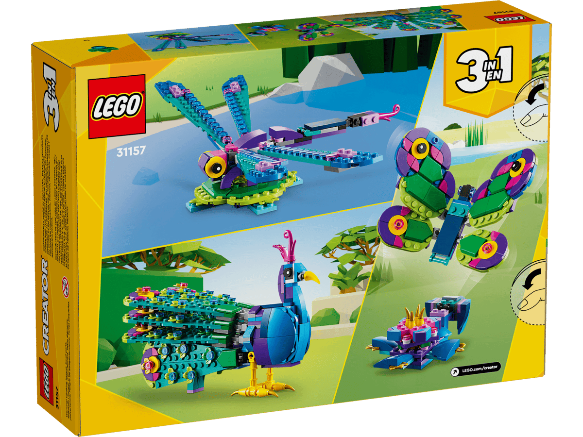 LEGO Creator - Pavone esotico 31157