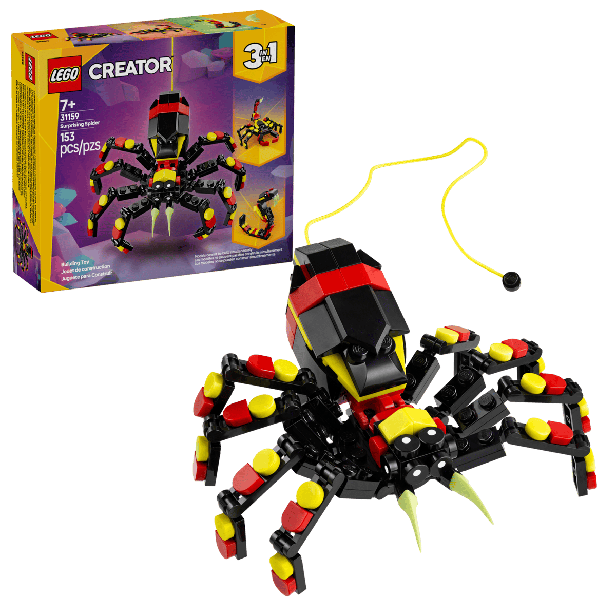 LEGO Creator - Ragno trasformista 31159
