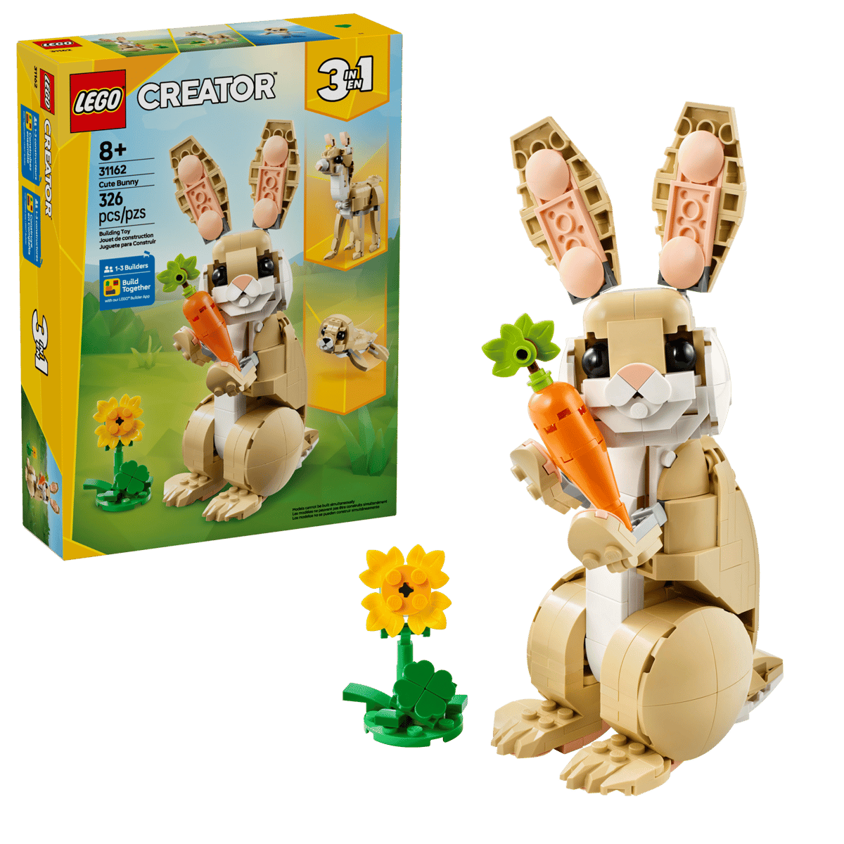 LEGO Creator - Adorabile Coniglio 31162