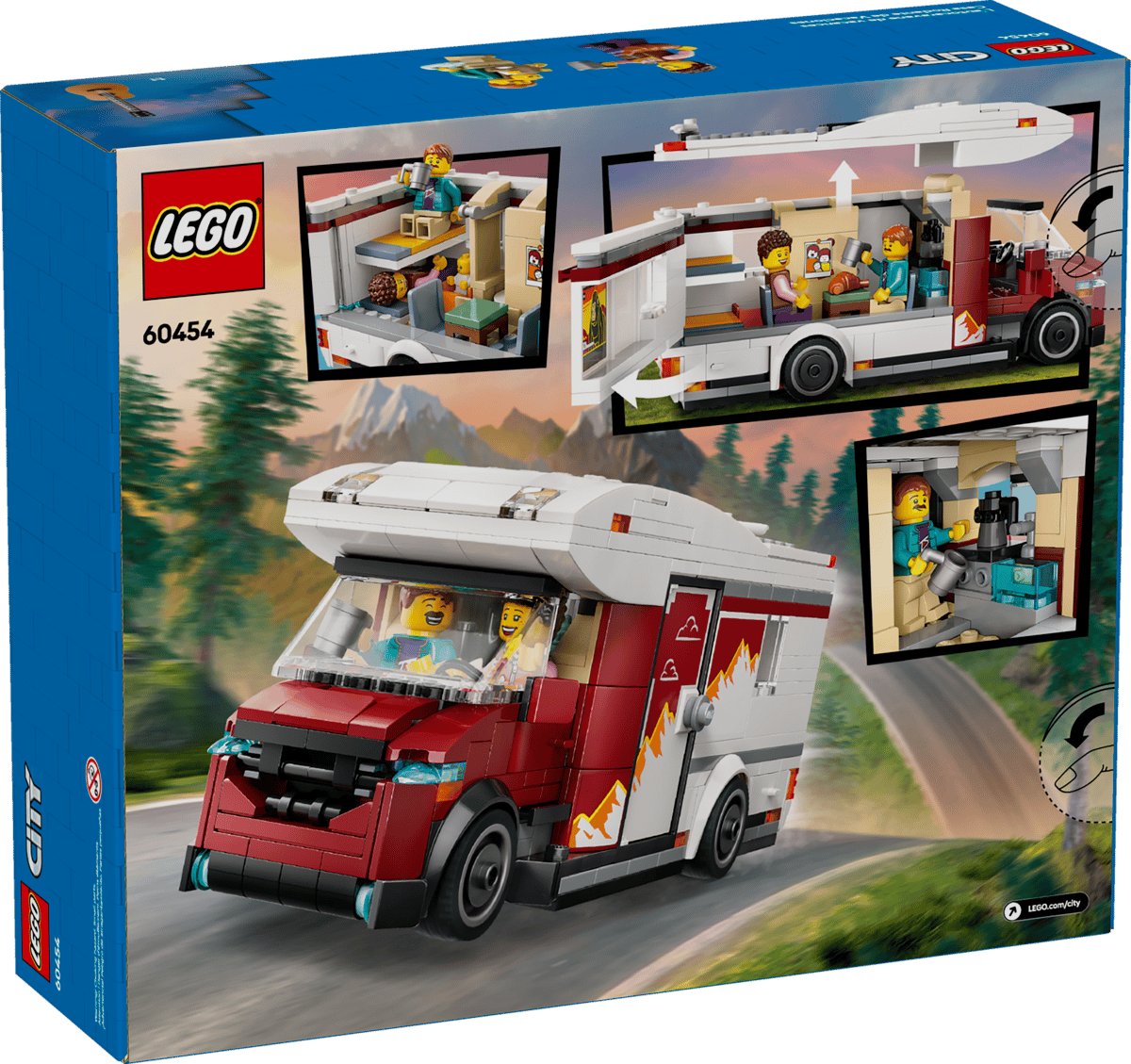 LEGO City - Camper van delle vacanze d’avventura 60454