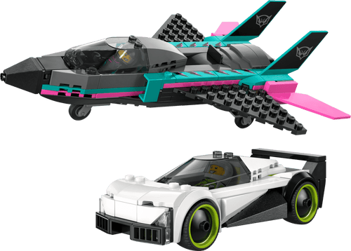 LEGO City - Jet contro Auto sportiva 60489