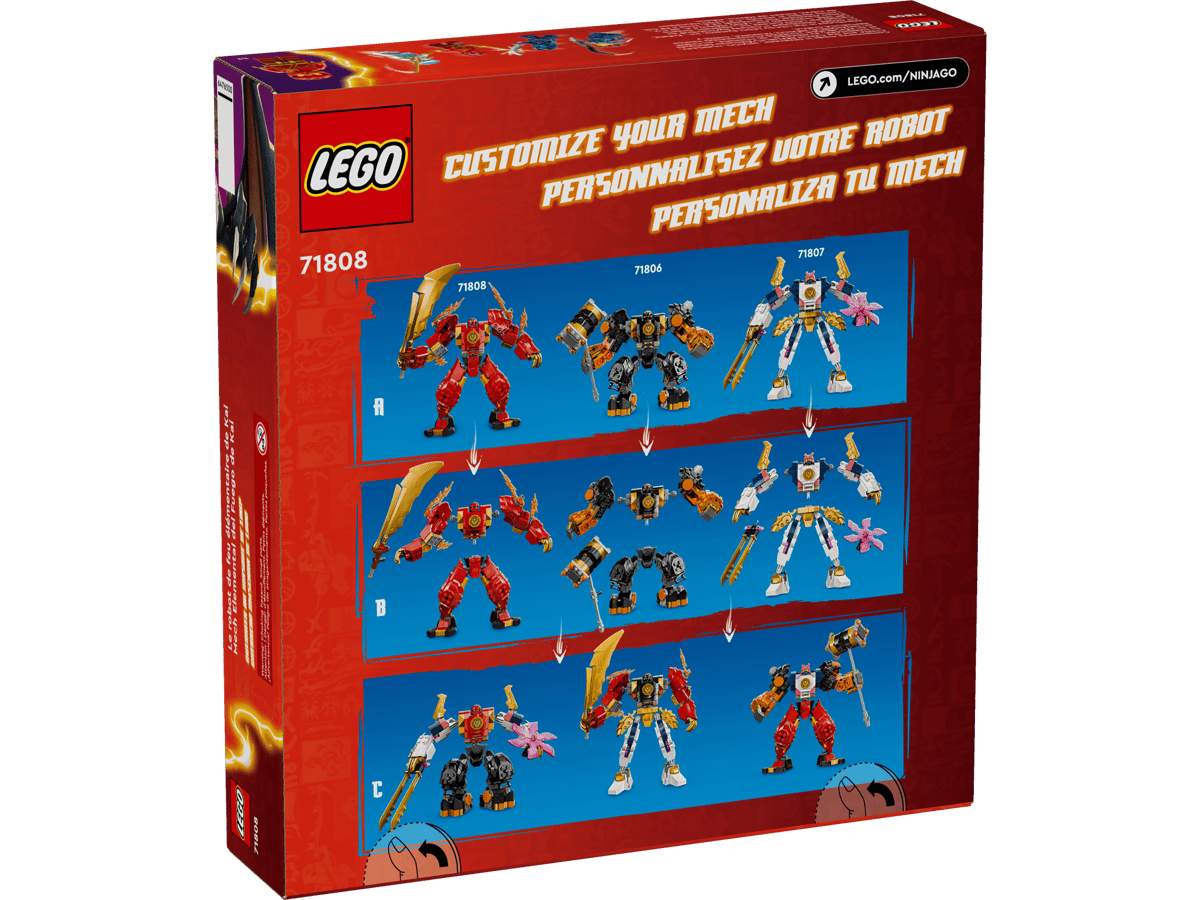 LEGO NINJAGO -Mech elemento Fuoco di Kai 71808