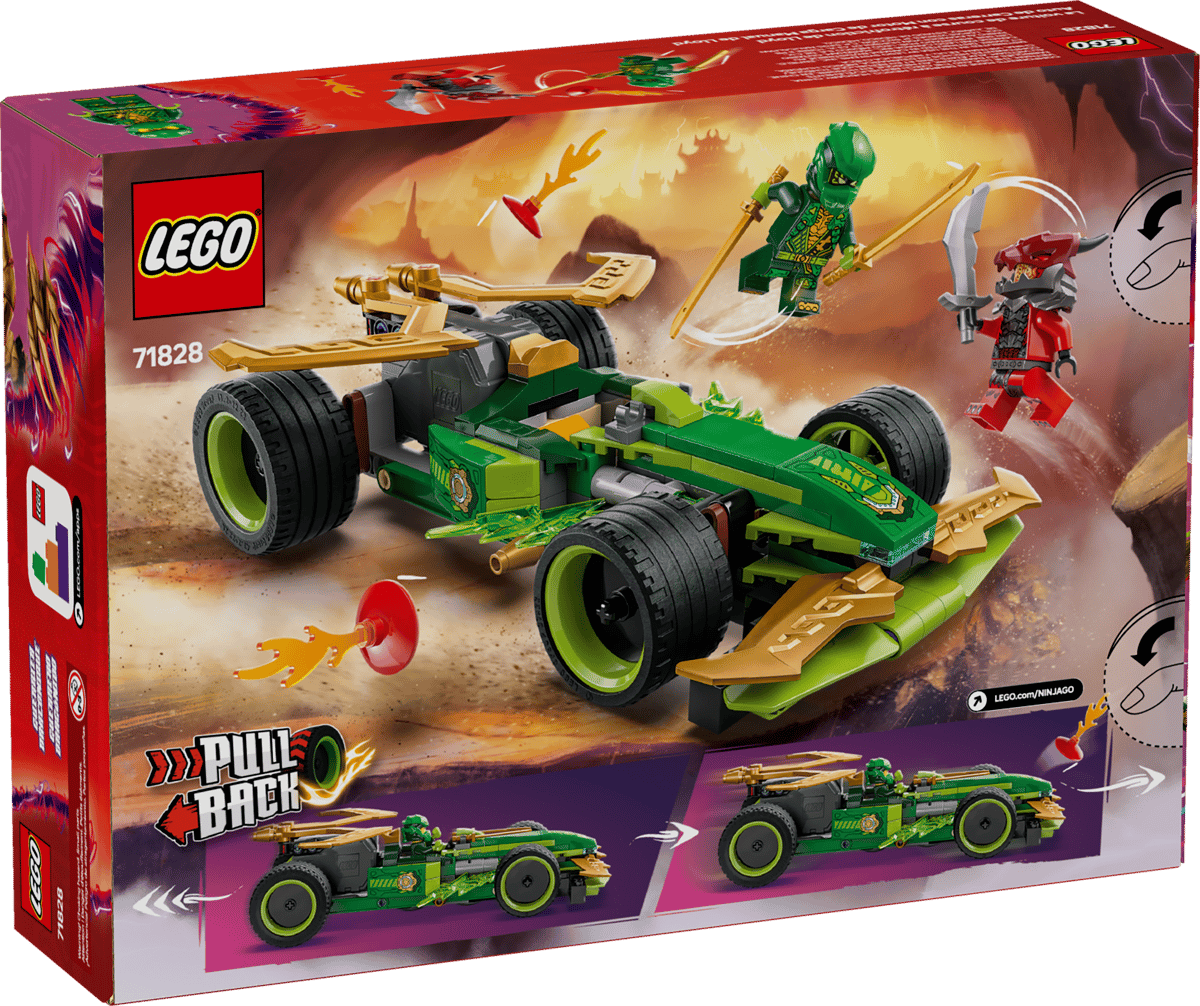 LEGO NINJAGO - Racer pull-back di Lloyd 71828