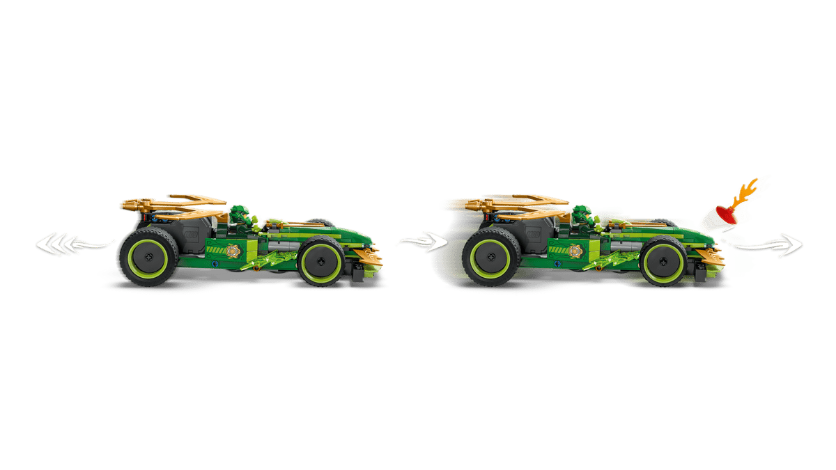 LEGO NINJAGO - Racer pull-back di Lloyd 71828