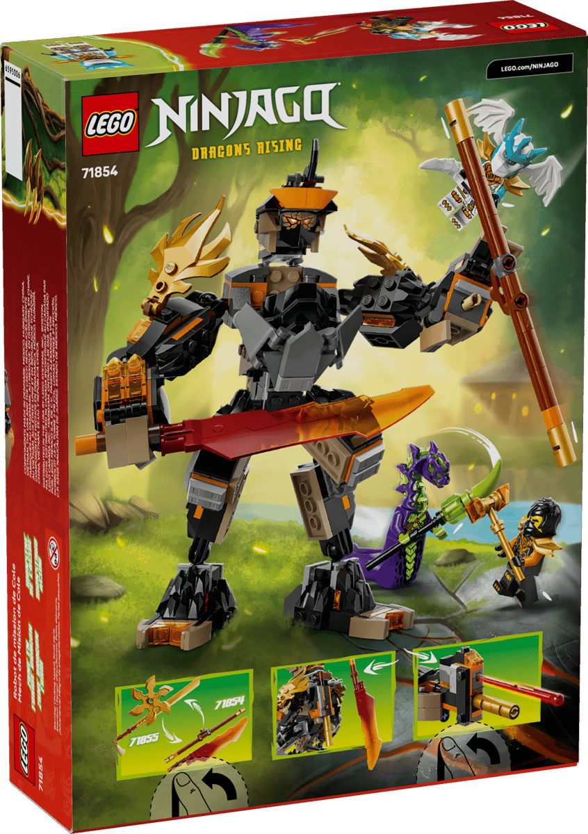 LEGO NINJAGO - Mech e drago Zane 71854