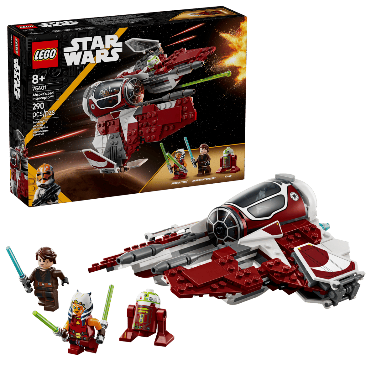 LEGO Star Wars - Jedi Interceptor di Ahsoka 75401
