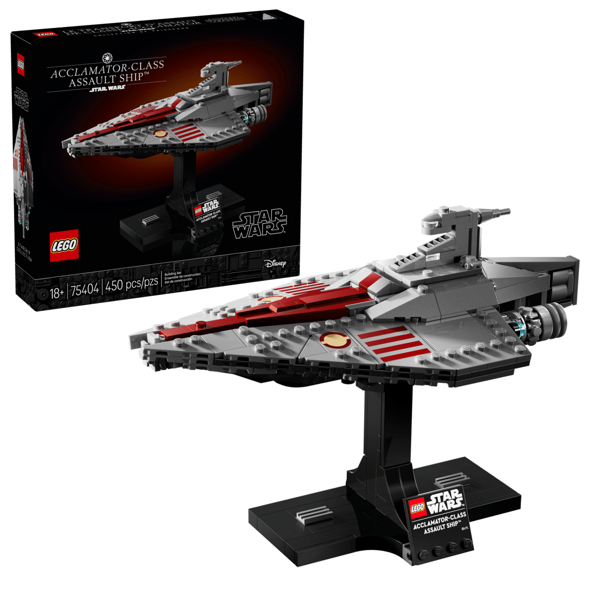 LEGO Star Wars -Nave d'Assalto Classe Acclamator 75404