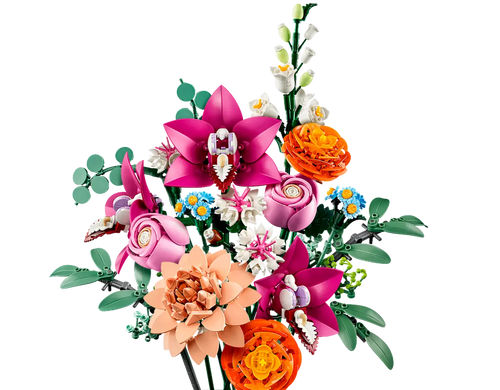 LEGO Botanicals - Bouquet di Fiori Rosa 10342