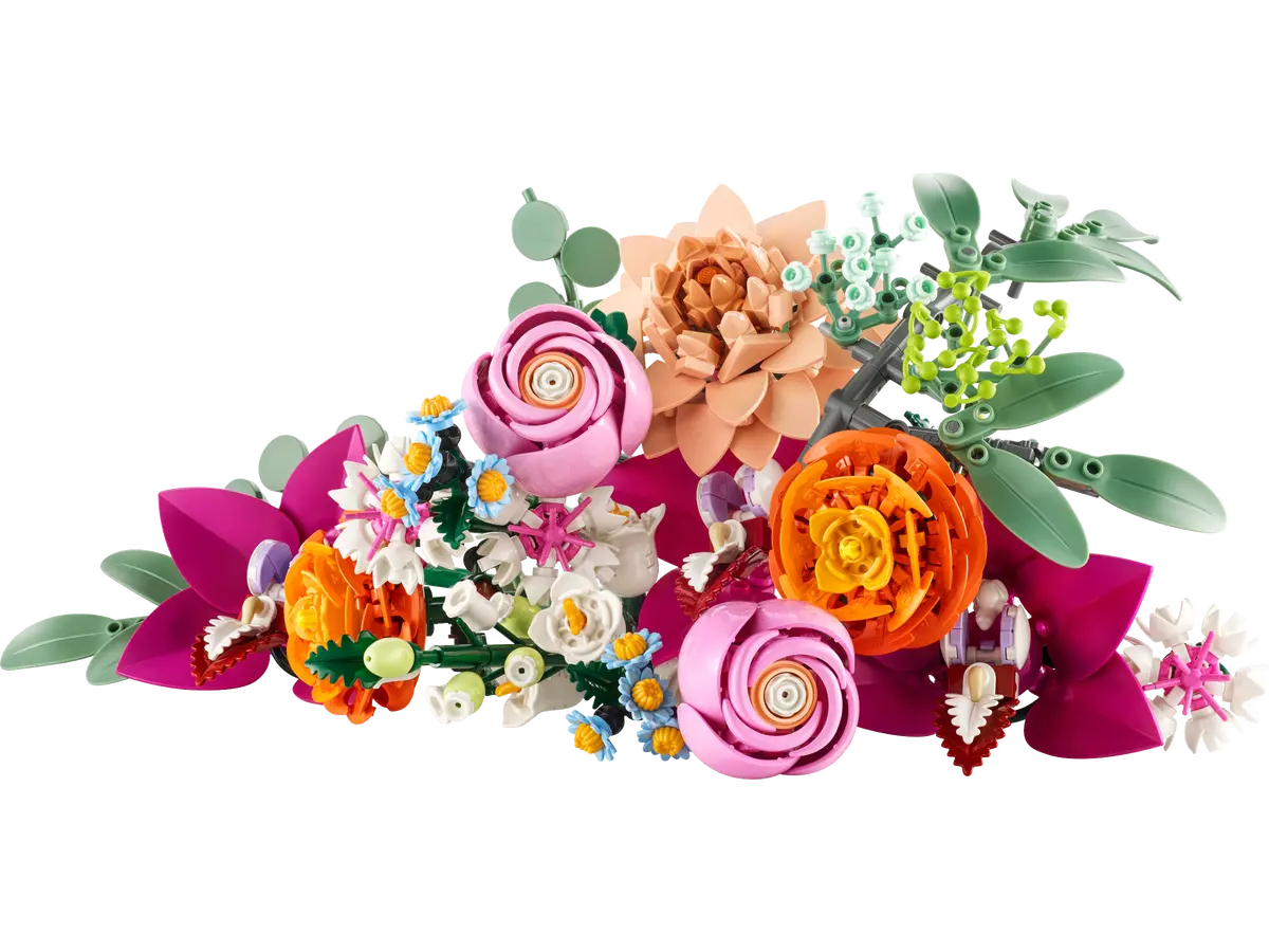 LEGO Botanicals - Bouquet di Fiori Rosa 10342