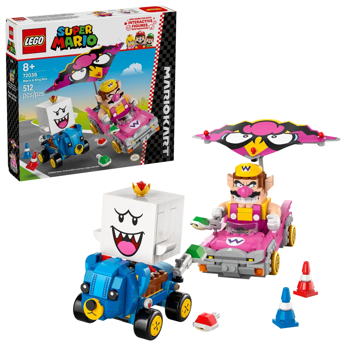 LEGO Super Mario - Wario e Re Boo 72038