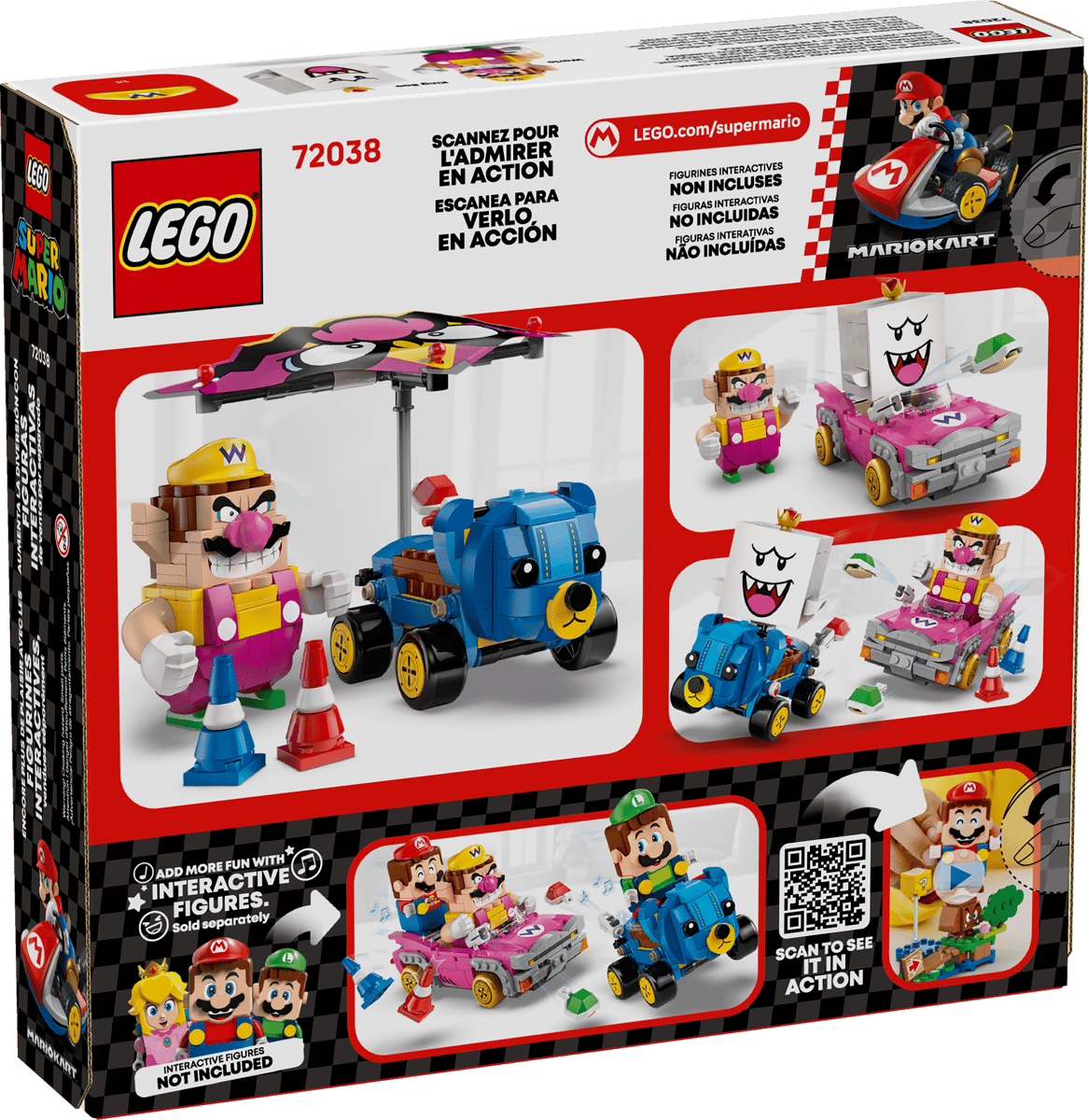 LEGO Super Mario - Wario e Re Boo 72038
