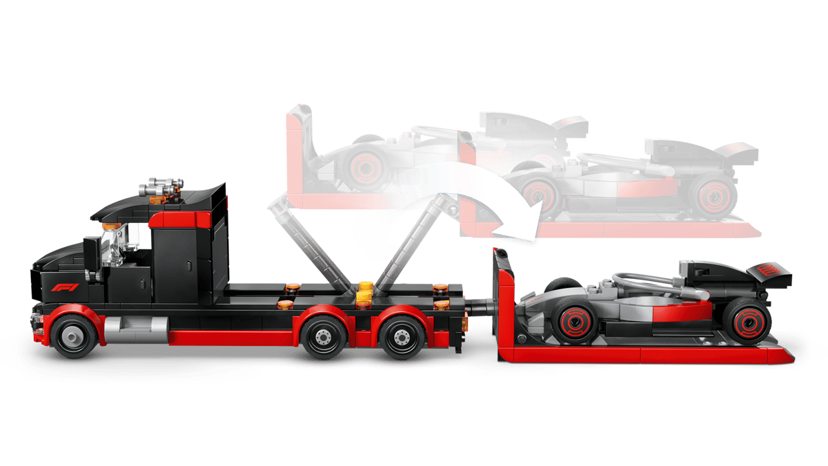 LEGO City - Truck F1 con auto da corsa Audi F1 60493