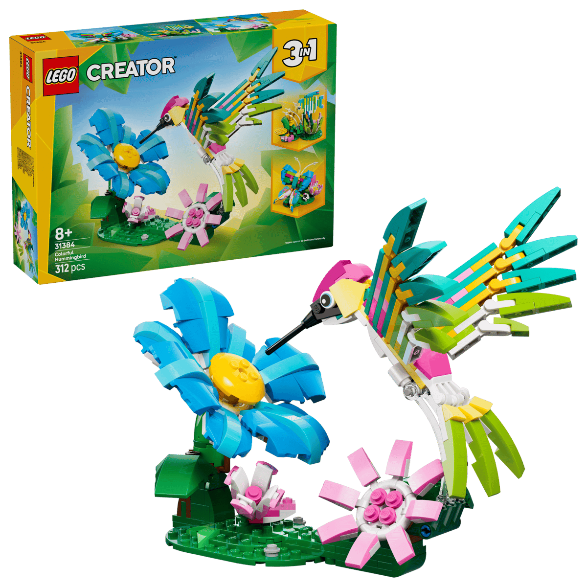 LEGO Creator - Colibrì variopinto 31384