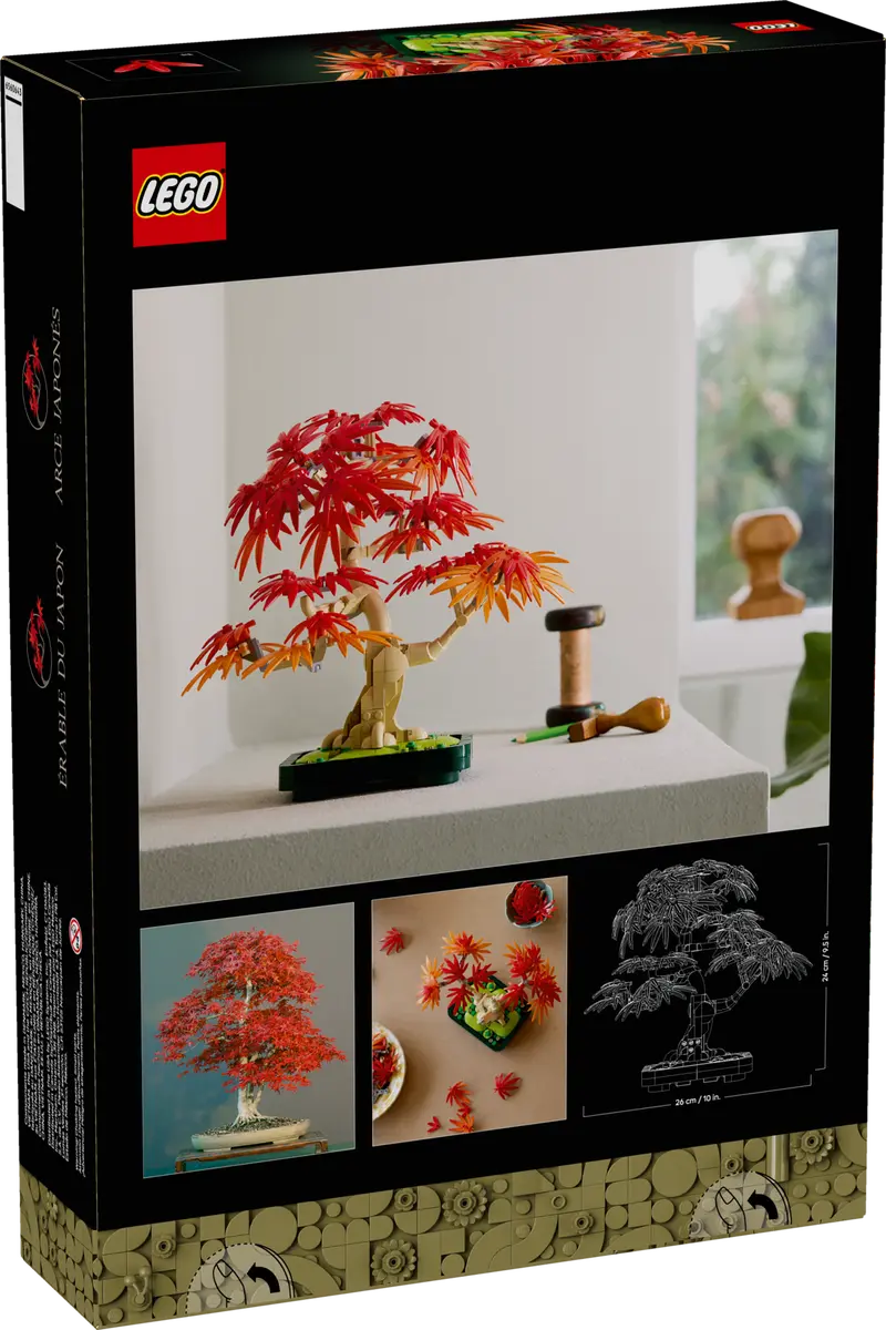 LEGO Botanicals - Bonsai di acero rosso 10348