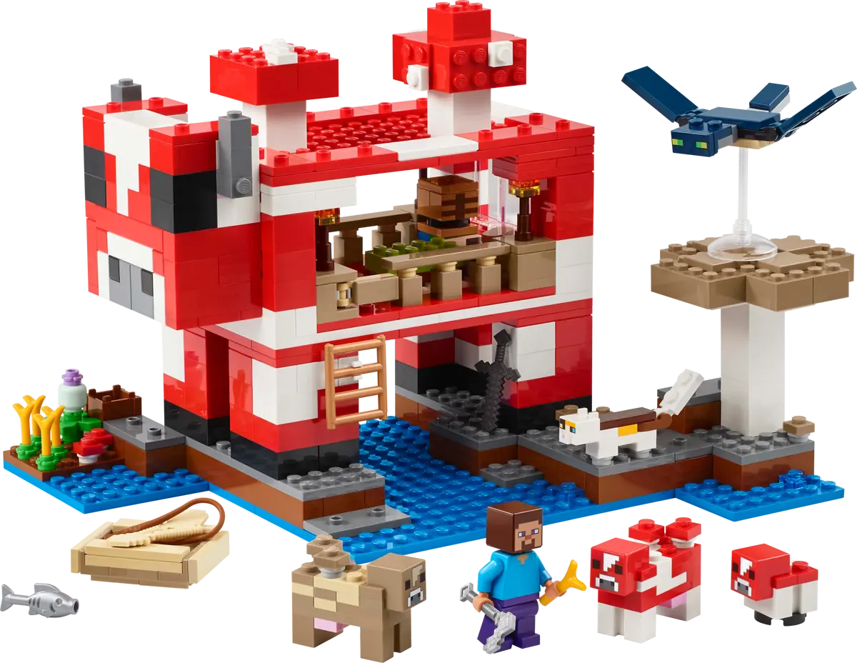 LEGO Minecraft - La casa del Mooshroom 21270