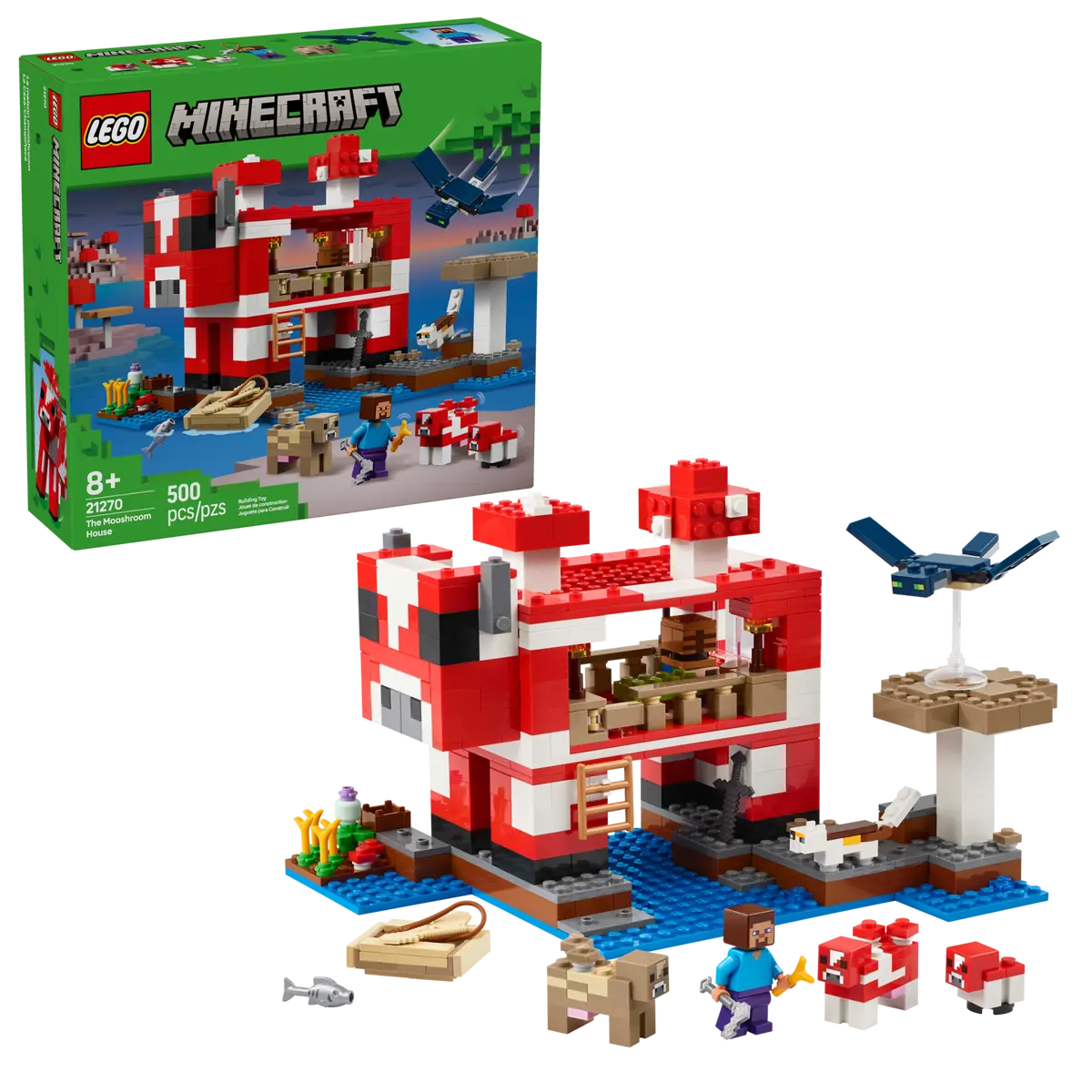 LEGO Minecraft - La casa del Mooshroom 21270