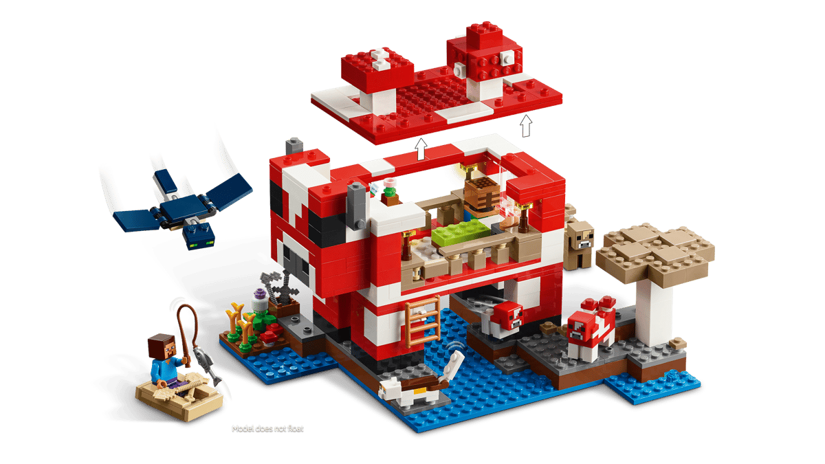 LEGO Minecraft - La casa del Mooshroom 21270