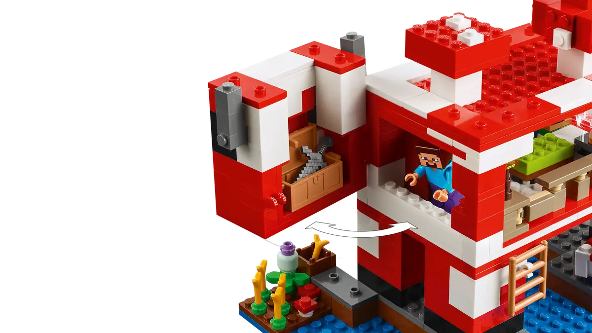 LEGO Minecraft - La casa del Mooshroom 21270