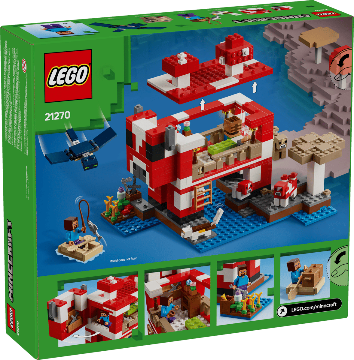 LEGO Minecraft - La casa del Mooshroom 21270
