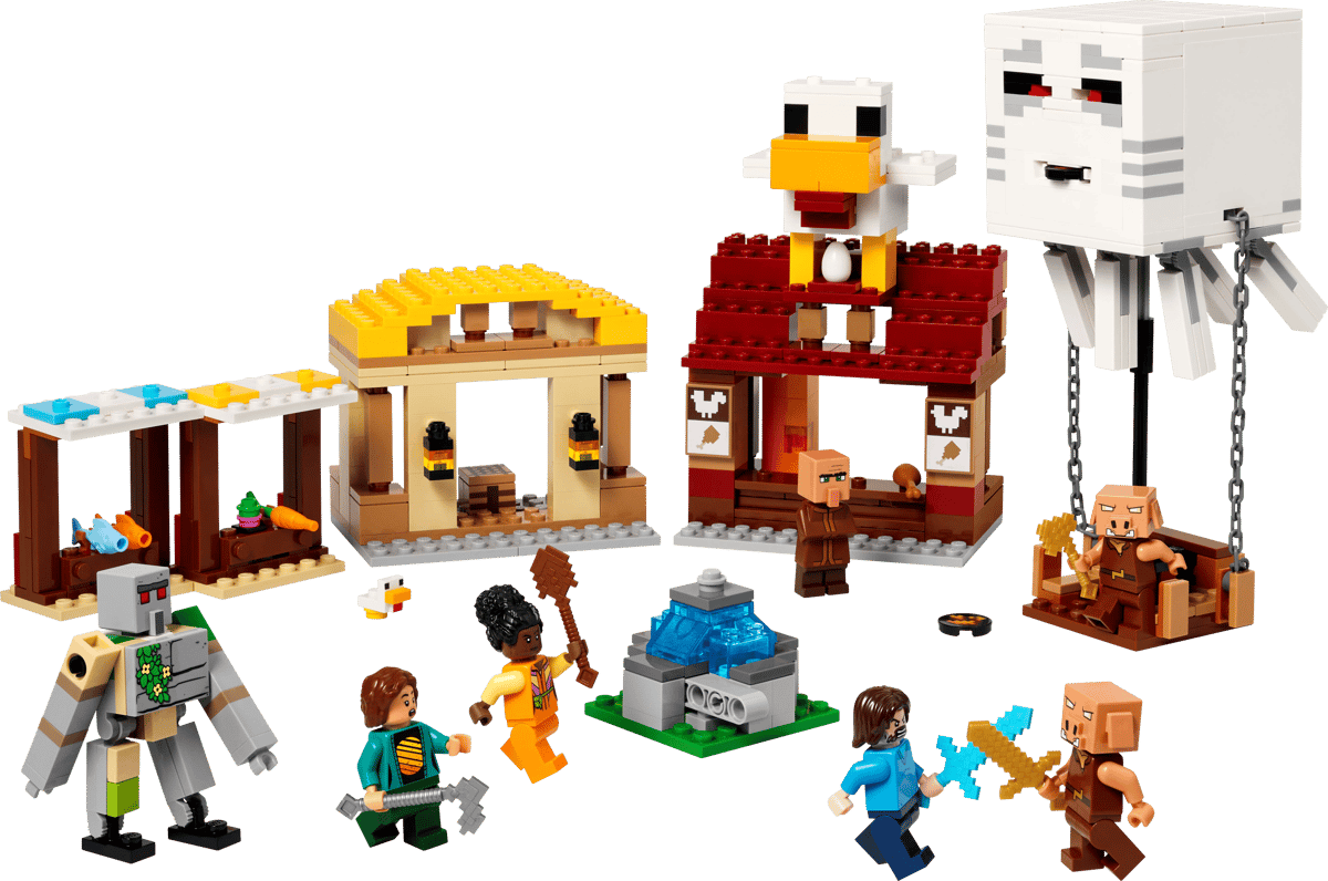LEGO Minecraft - Attacco al Villaggio del Ghast-Pallone 21273