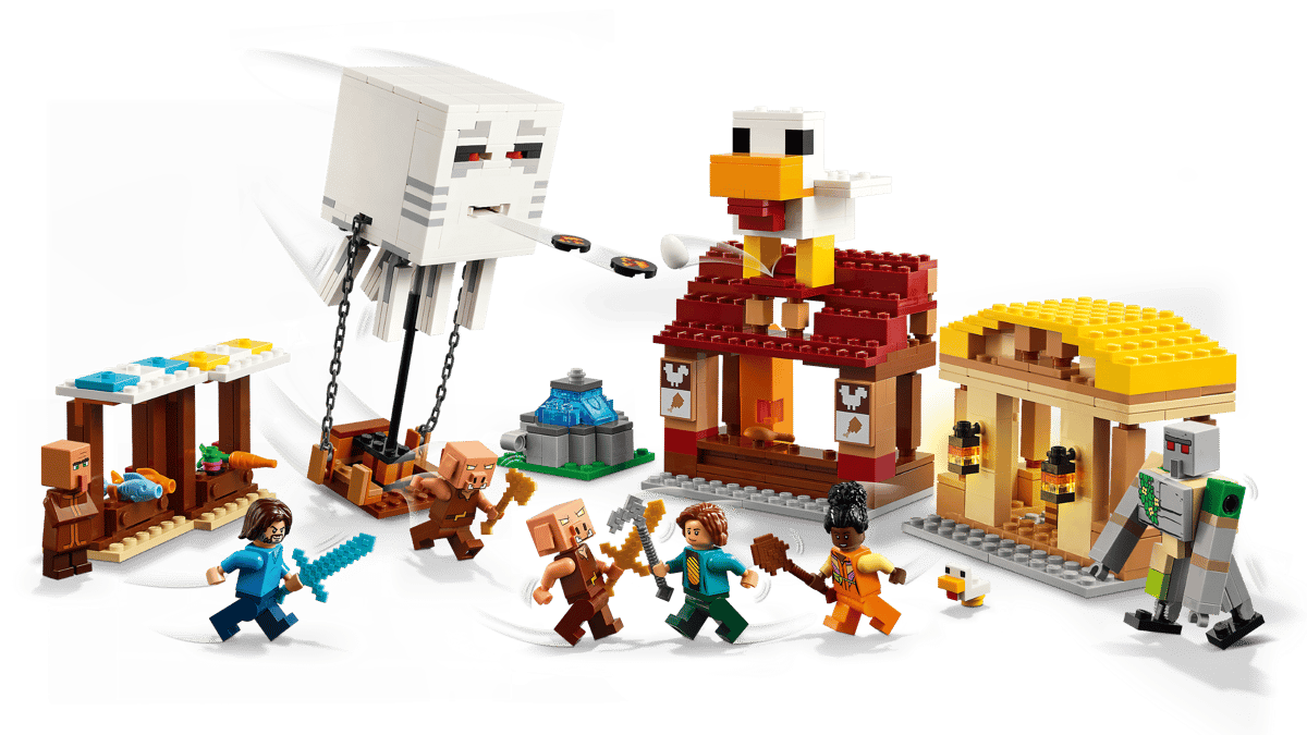 LEGO Minecraft - Attacco al Villaggio del Ghast-Pallone 21273
