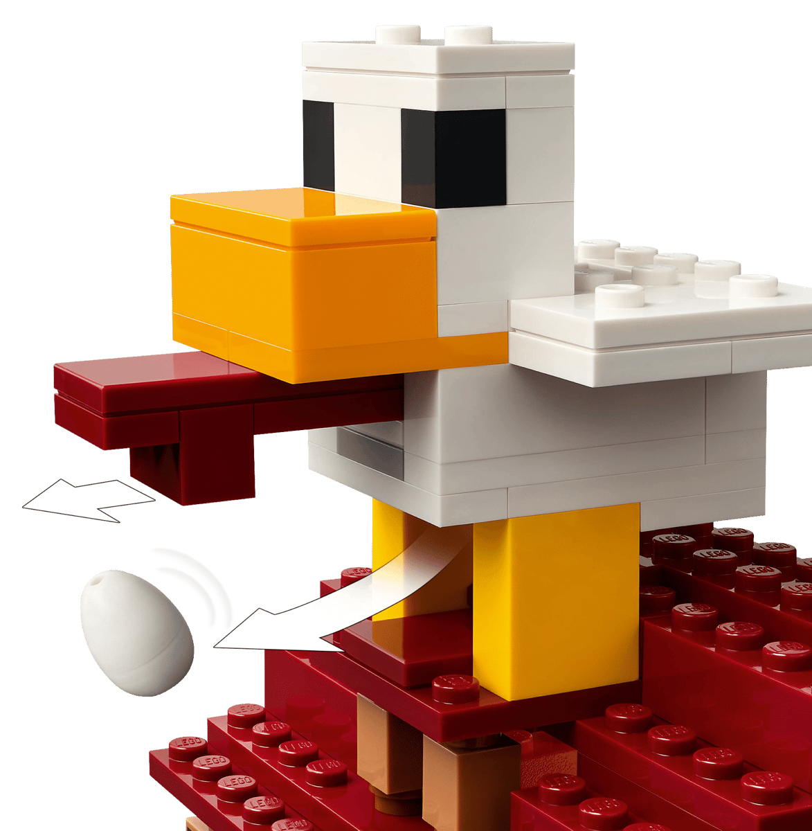 LEGO Minecraft - Attacco al Villaggio del Ghast-Pallone 21273