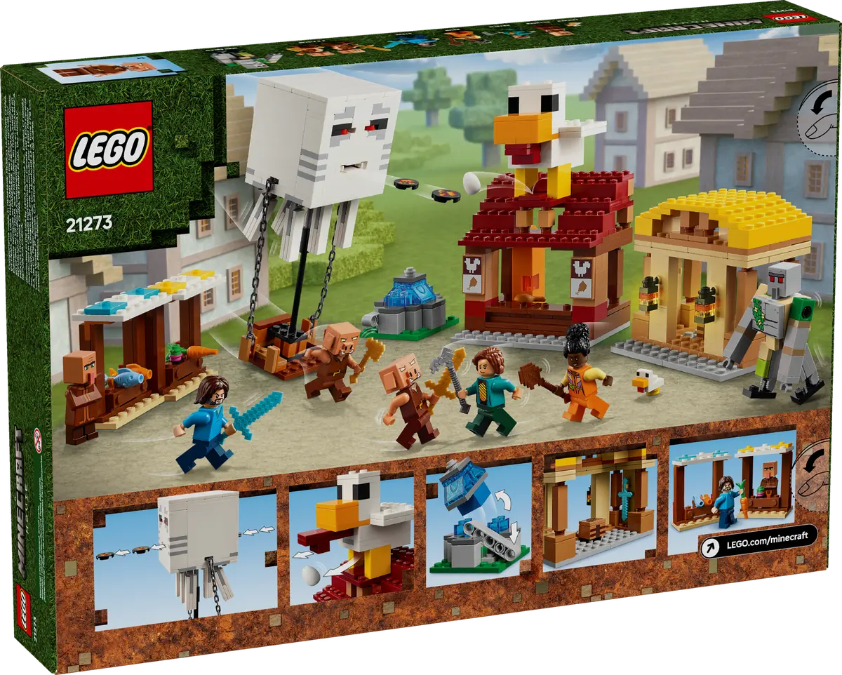 LEGO Minecraft - Attacco al Villaggio del Ghast-Pallone 21273