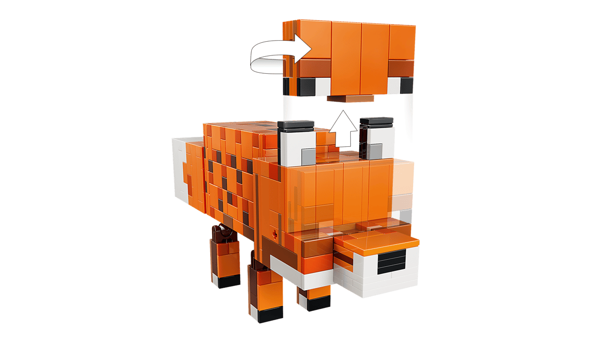 LEGO Minecraft - La Volpe 21588