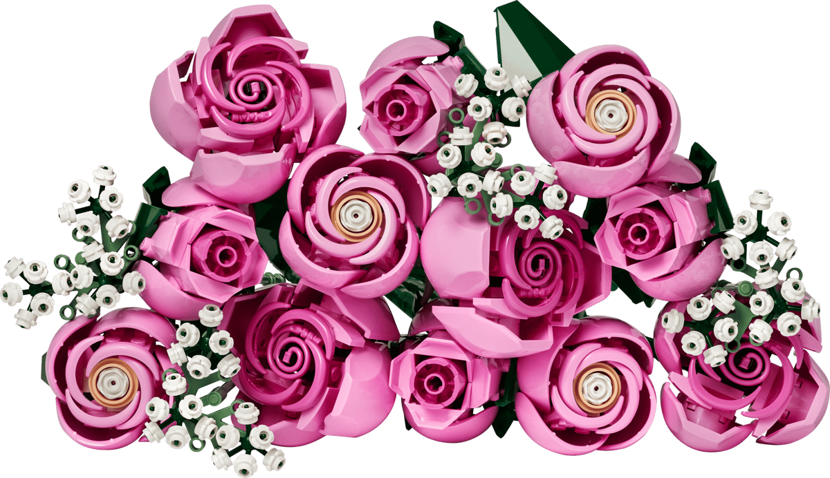 LEGO Botanicals - Bouquet di Rose Rosa 10374