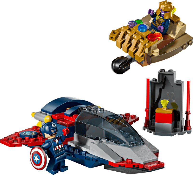 LEGO Marvel - Capitan America Contro Thanos 76319