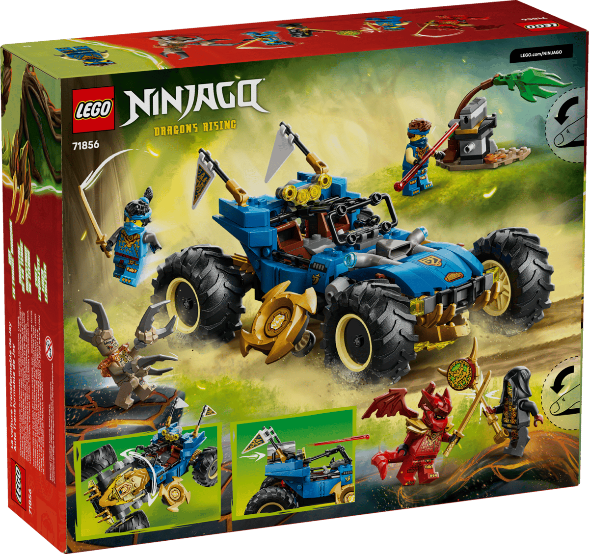 LEGO NINJAGO - Auto Mutaforma di Jay 71856