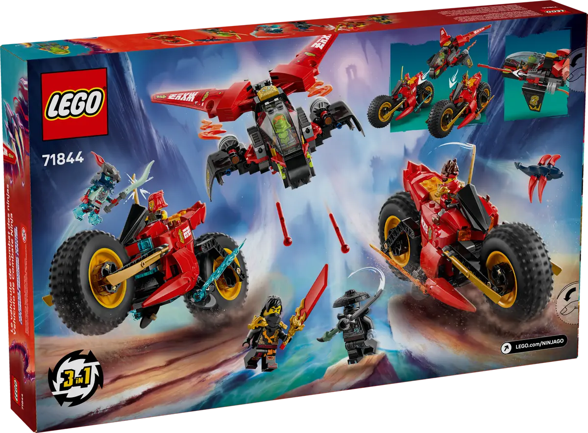 LEGO NINJAGO - Veicolo da combattimento Ninja 71844