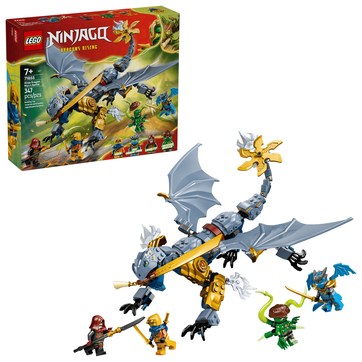 LEGO NINJAGO - La battaglia del drago ninja Riyu 71855