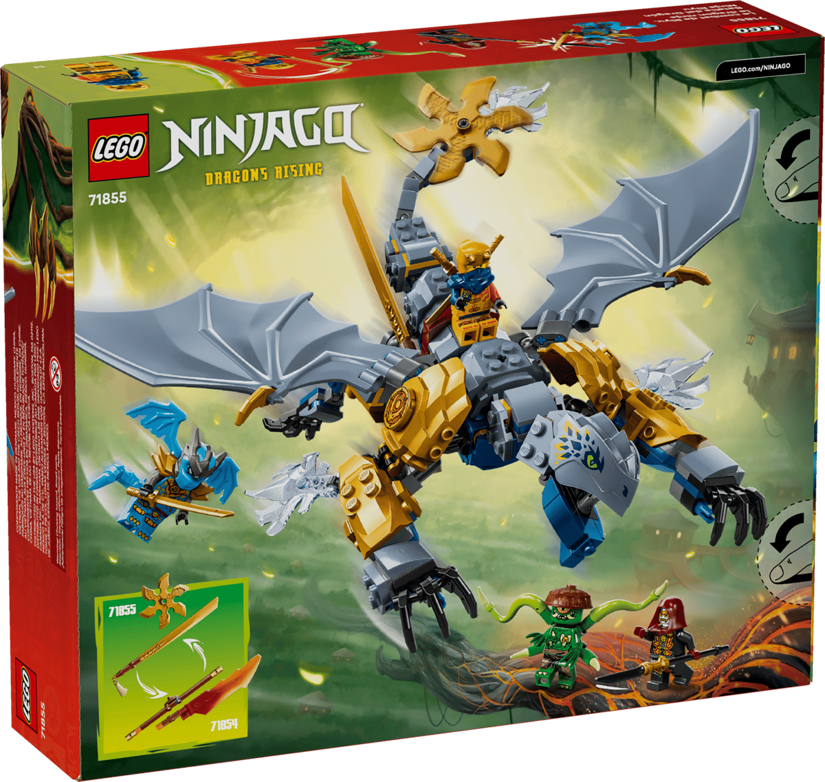 LEGO NINJAGO - La battaglia del drago ninja Riyu 71855