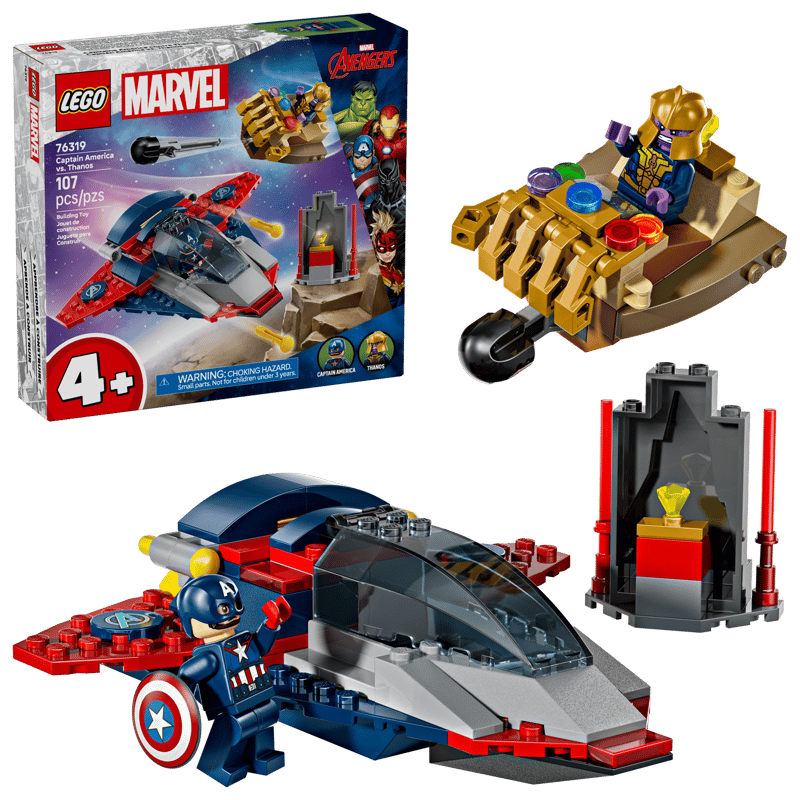 LEGO Marvel - Capitan America Contro Thanos 76319
