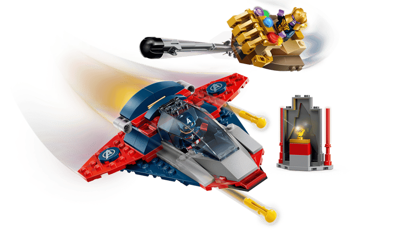 LEGO Marvel - Capitan America Contro Thanos 76319