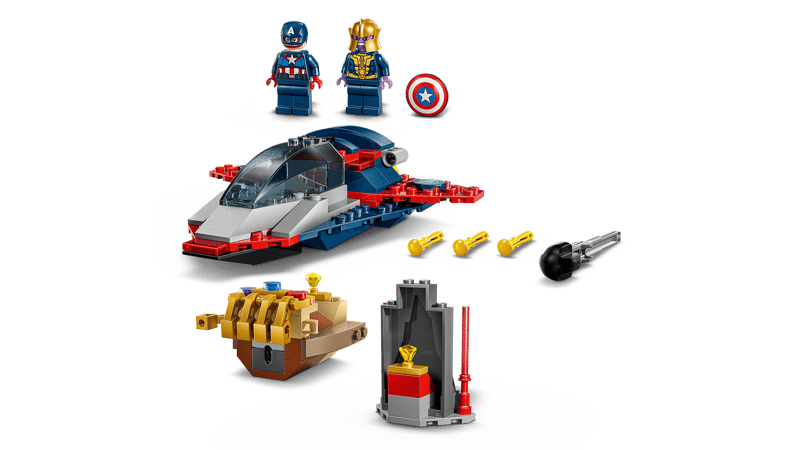 LEGO Marvel - Capitan America Contro Thanos 76319